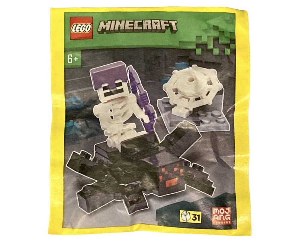 LEGO Minecraft Spider and Skeleton Foil Pack Set 662307
