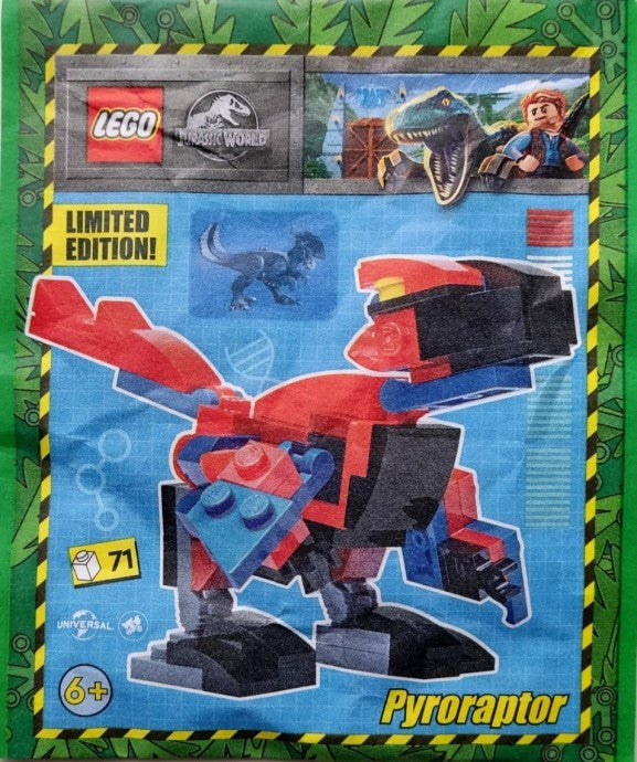 LEGO Jurassic World Pyroraptor Paper Pack Set 122329
