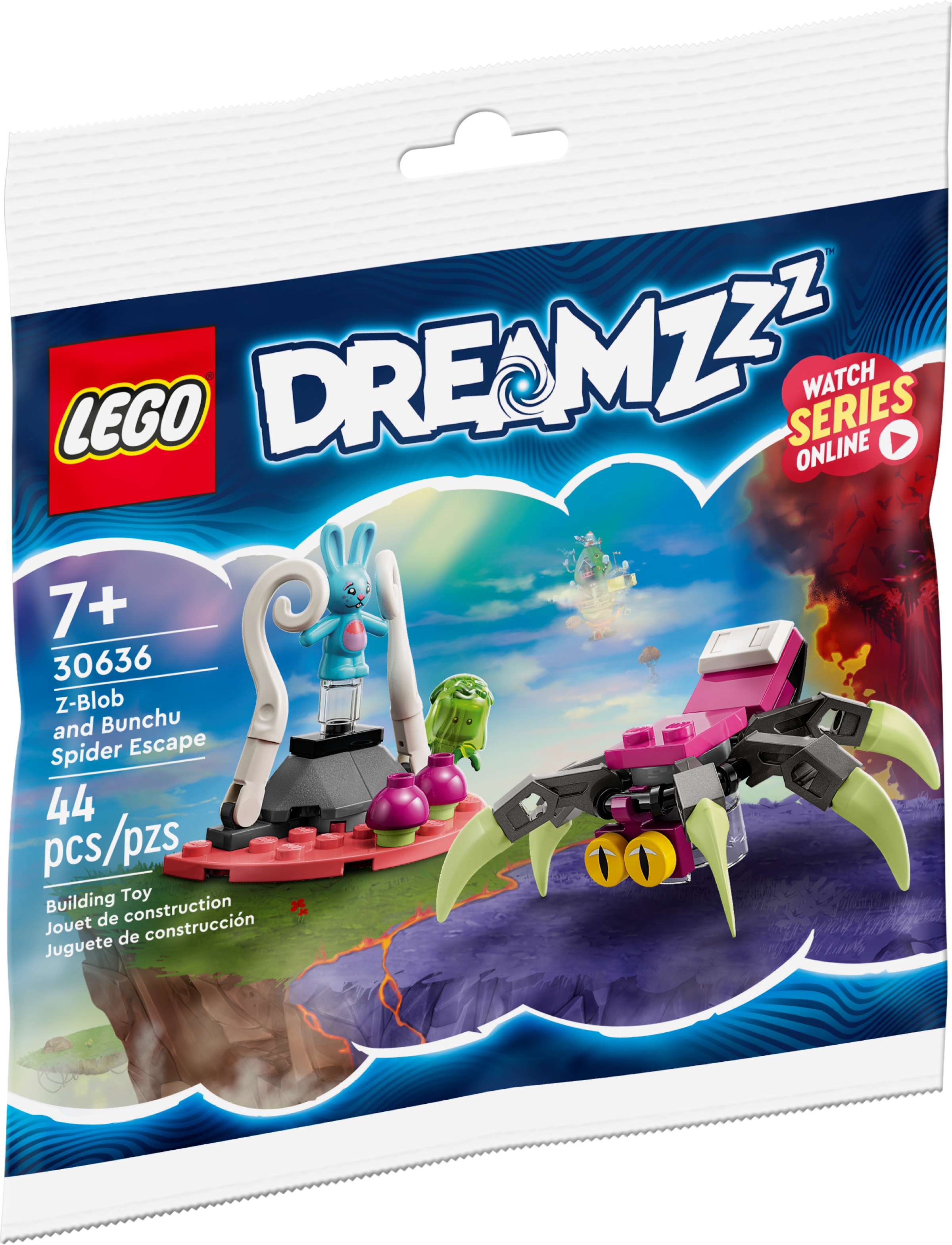 LEGO DREAMZzz Z-Blob and Bunchu Spider Escape Polybag Set 30636