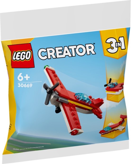 LEGO Creator Iconic Red Plane Polybag Set 30669