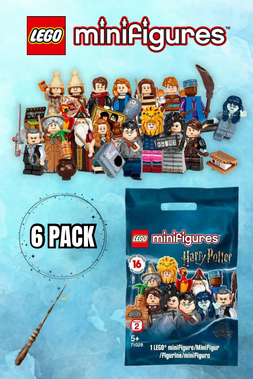 Harry Potter Series 2 Collectible Minifigure 6 Pack