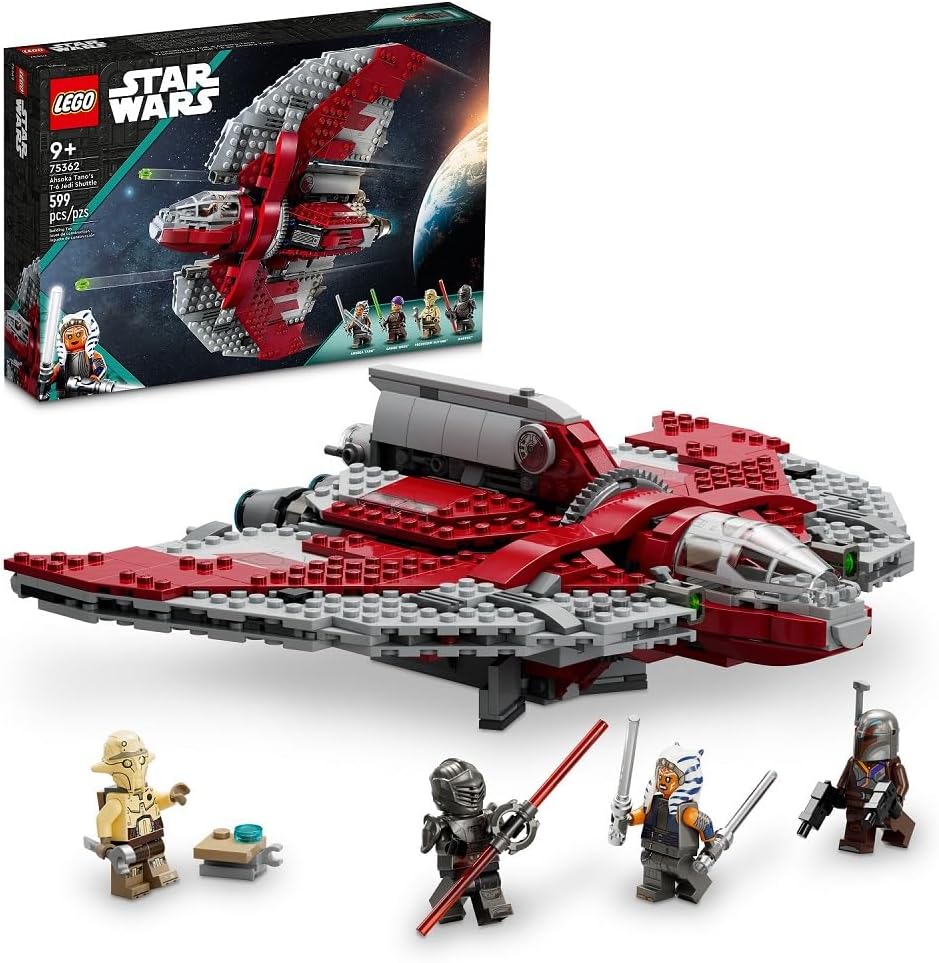 LEGO Star Wars Ahsoka Tano's T-6 Jedi Shuttle Set 75362