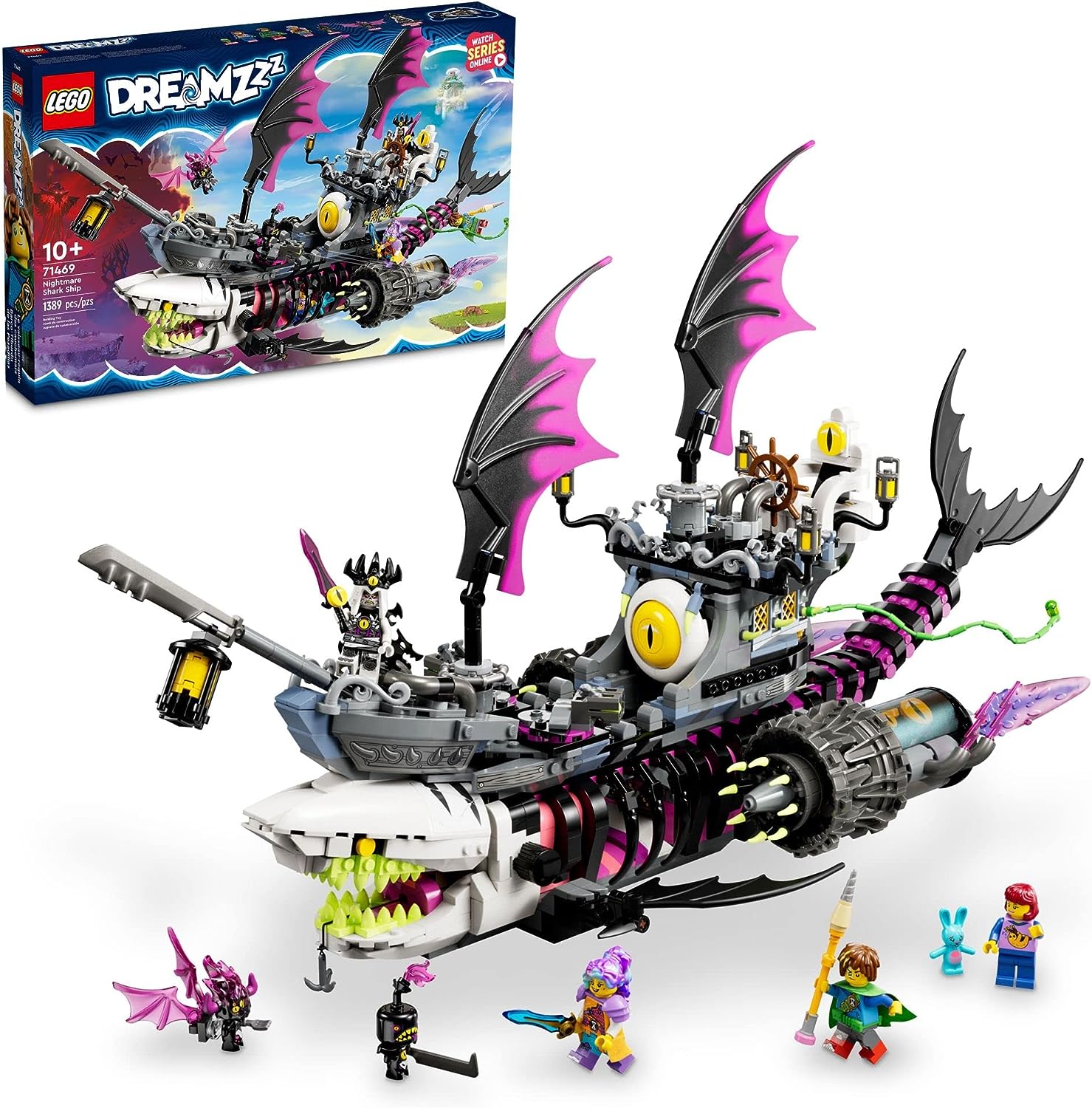 LEGO DREAMZzz Nightmare Shark Ship Set 71469