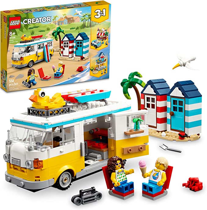 LEGO Creator Beach Camper Van Set 31138
