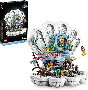 LEGO Disney The Little Mermaid Royal Clamshell Set 43225