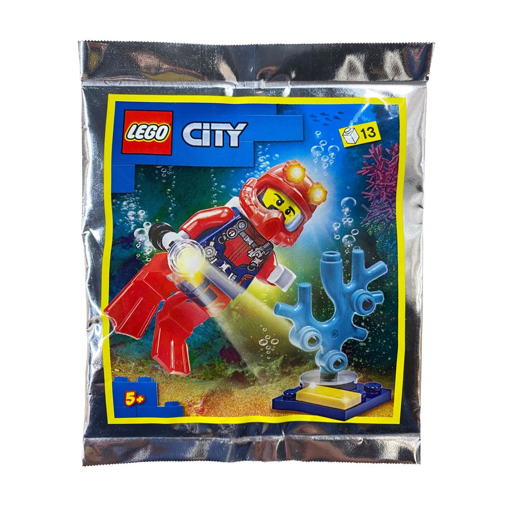 LEGO CITY Deep Sea Diver Foil Pack Set 952012