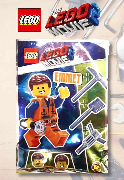 LEGO The LEGO Movie Emmet with Tools Foil Pack Set 471905