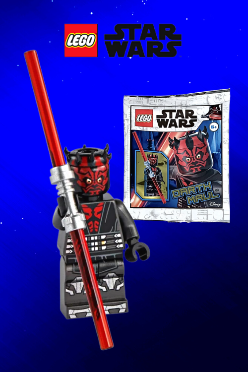 LEGO Star Wars Darth Maul Foil Pack Set 912285 Brick Fest Live