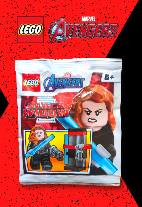 LEGO Marvel Black Widow Foil Pack Set 242109