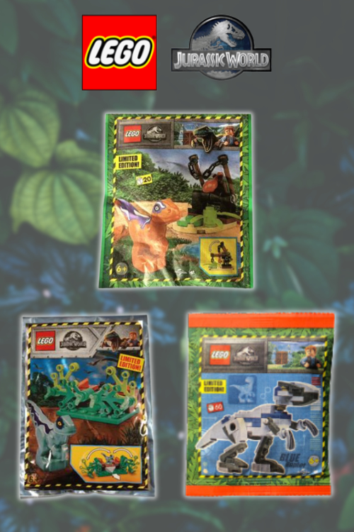 Jurassic World Raptor 3 Pack