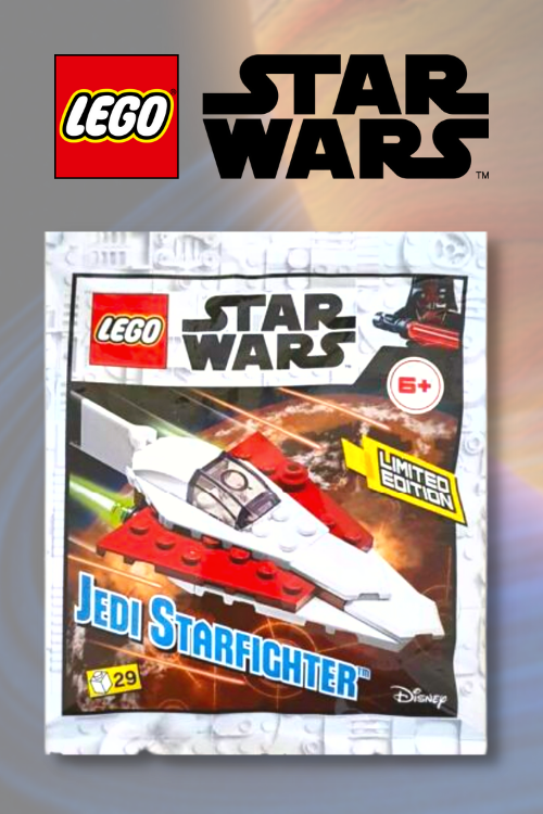LEGO Star Wars Jedi Starfighter Foil Pack Set 912172