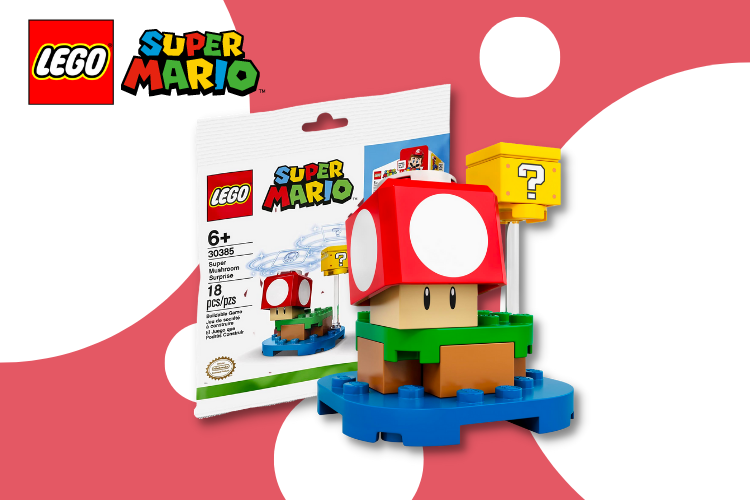 LEGO Super Mario Super Mushroom Surprise Polybag Set 30385