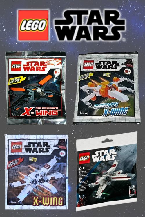 Star Wars X-Wing Starfighter 4 Pack