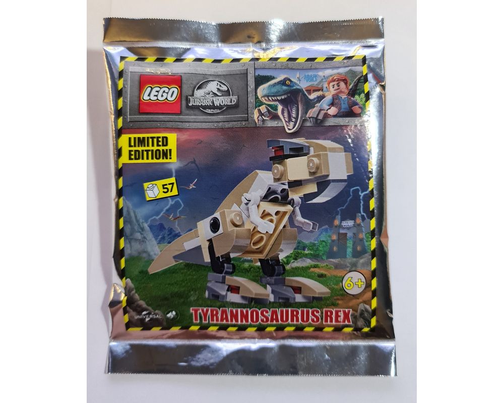 LEGO Jurassic World Tyrannosaurus Rex Foil Pack Set 122218
