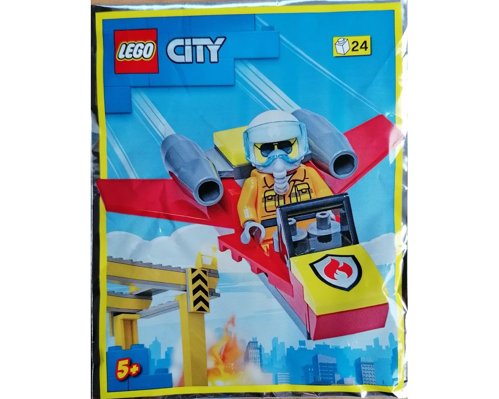 LEGO CITY Firefighter Jet Foil Pack Set 952209