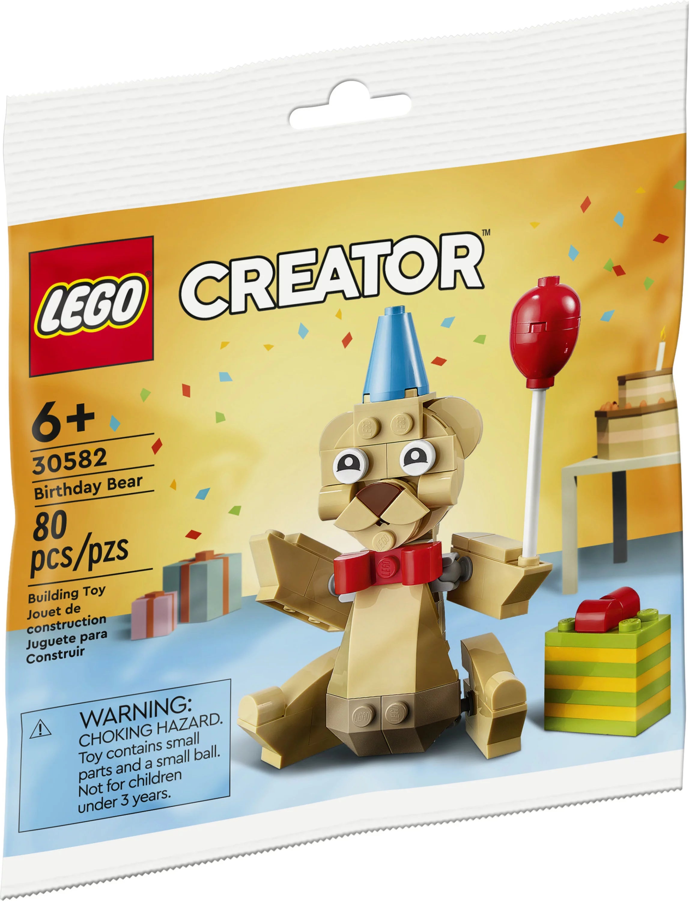 LEGO Creator Birthday Bear Polybag Set 30582