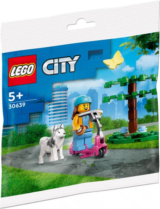 LEGO City Dog Park and Scooter Polybag Set 30639