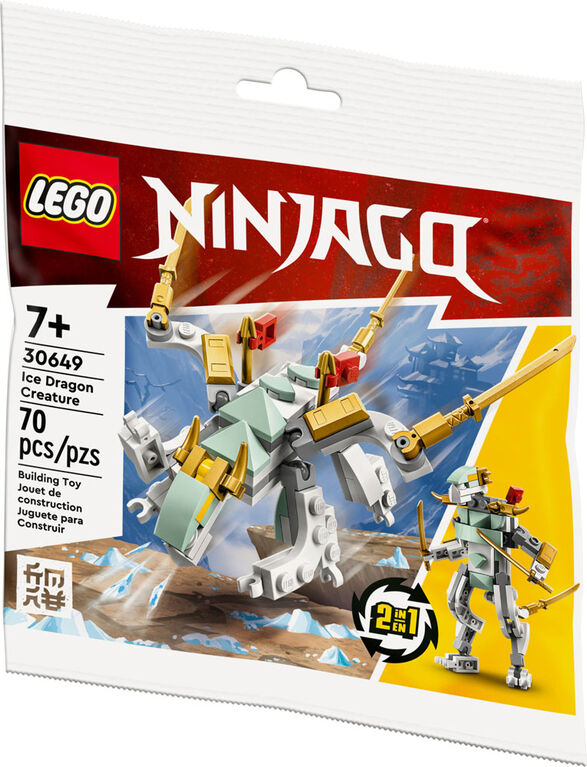 LEGO Ninjago Ice Dragon Creature Polybag Set 30649