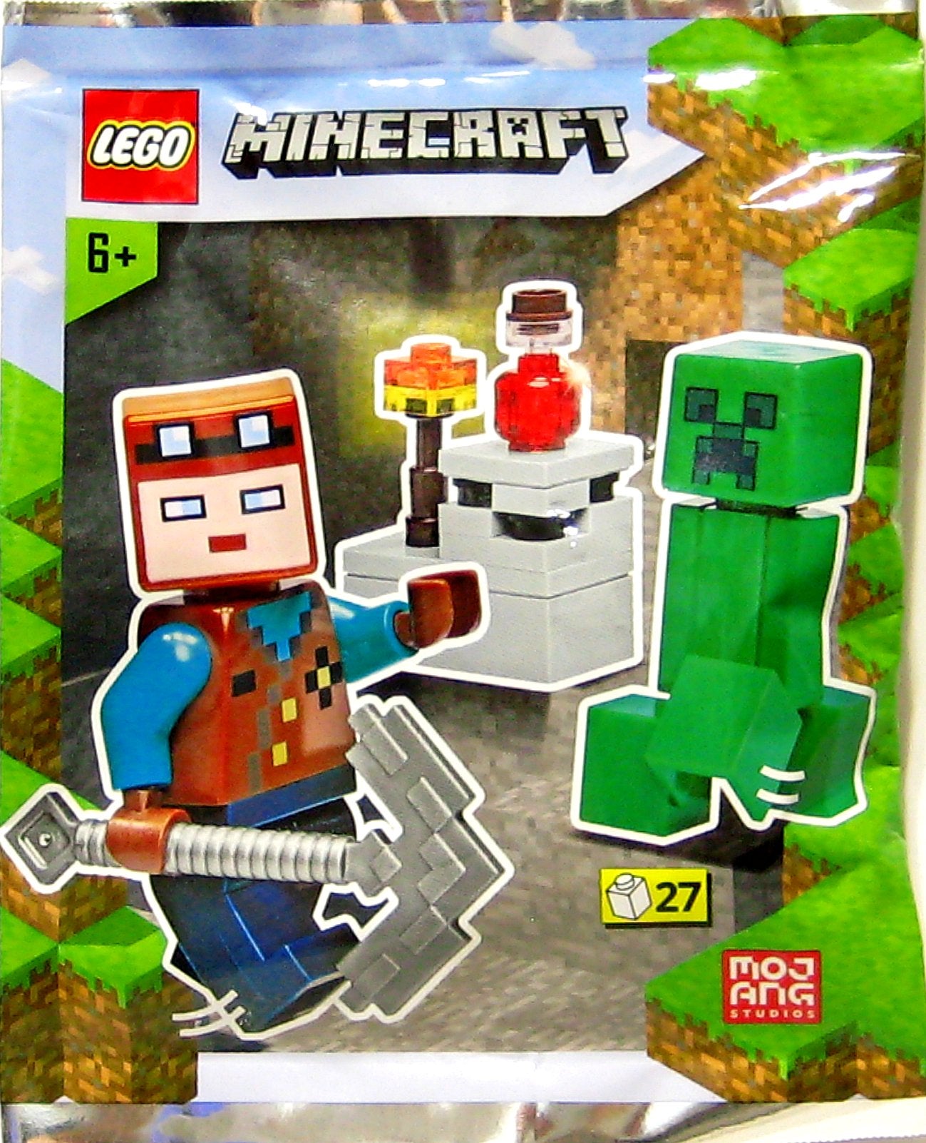 LEGO Minecraft Miner + Creeper Foil Pack Set 662204
