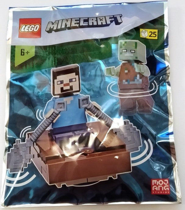 LEGO Minecraft Steve with Drowned Foil Pack Set 662205