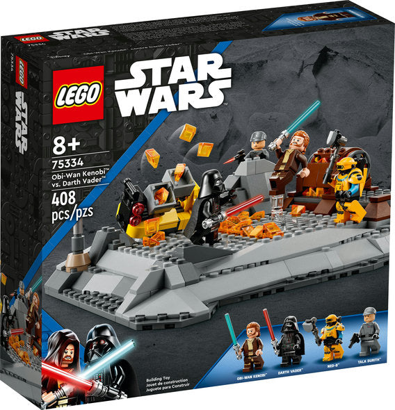 LEGO Star Wars Obi-Wan Kenobi vs. Darth Vader Set 75334