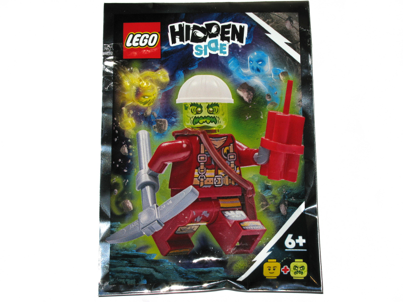 LEGO Hidden Side Haunted Worker Foil Pack Set 792007