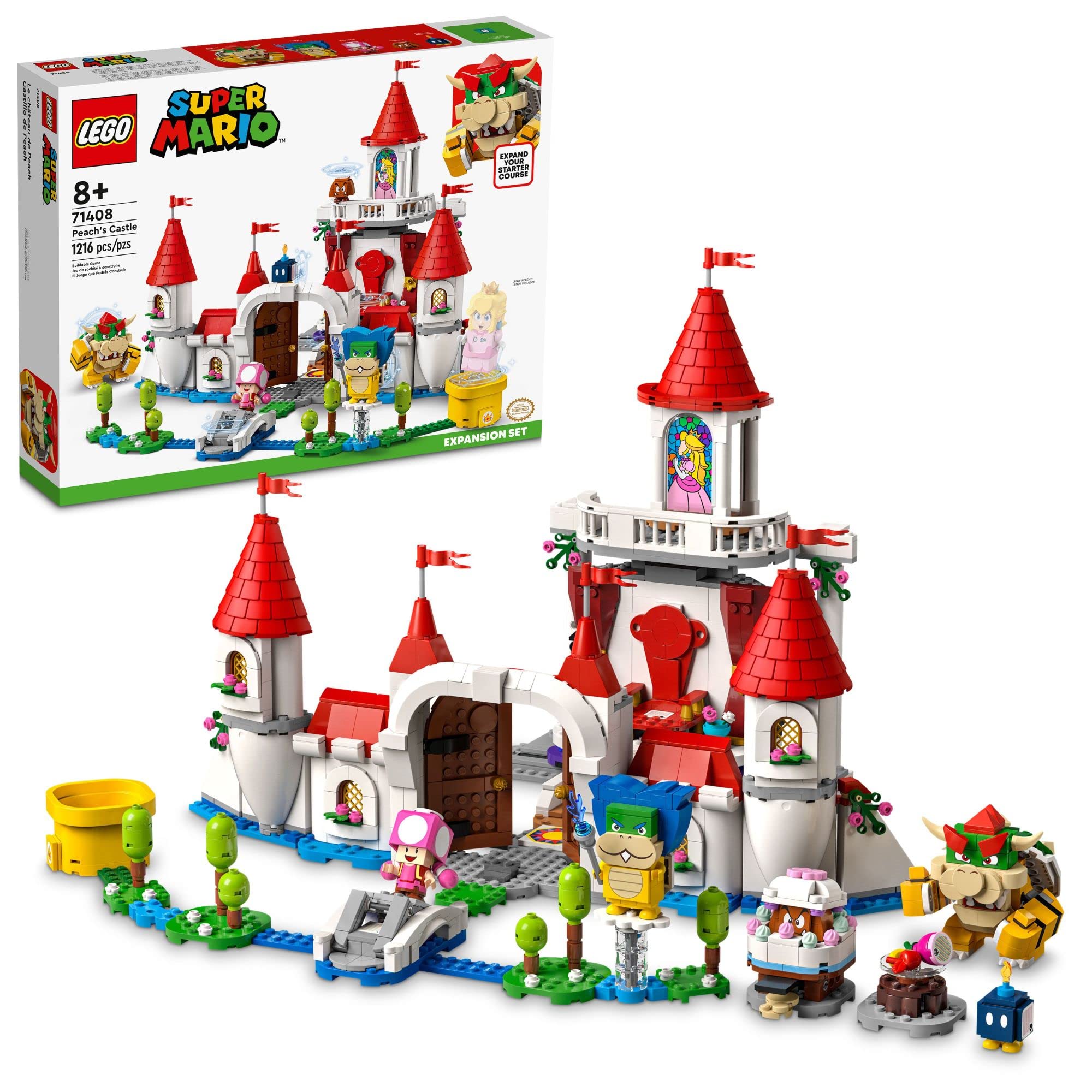 LEGO Super Mario Peach's Castle Expansion Set 71408