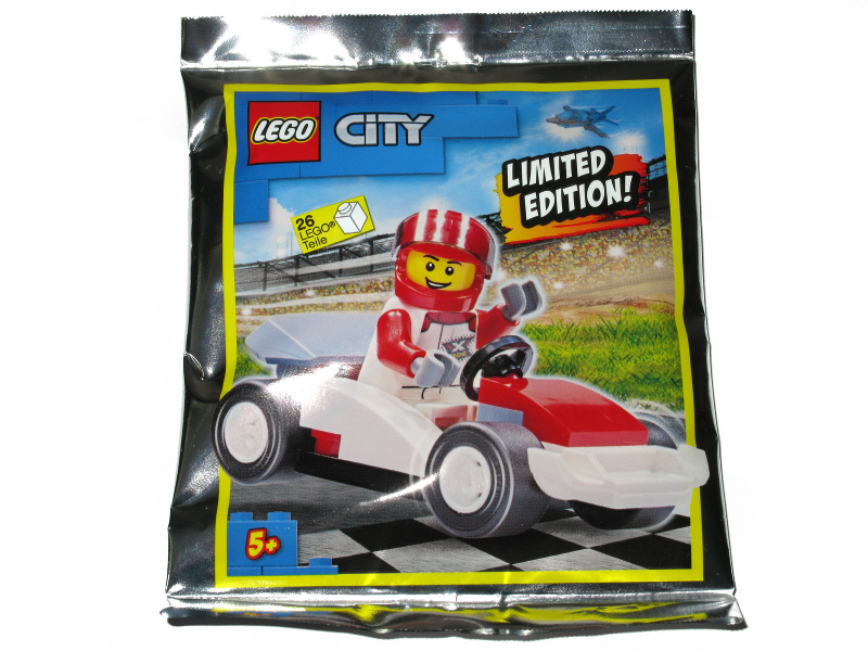 LEGO City Driver & Race Car Foil Pack Set 952005