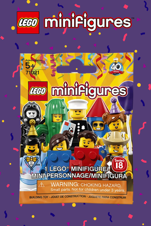 Lego minifigures 18 series hotsell